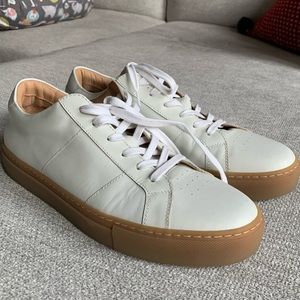 White Greats Band Shoes Size 10